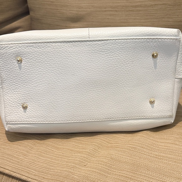 Dooney & Bourke White and Brown Satchel - Picture 6 of 12